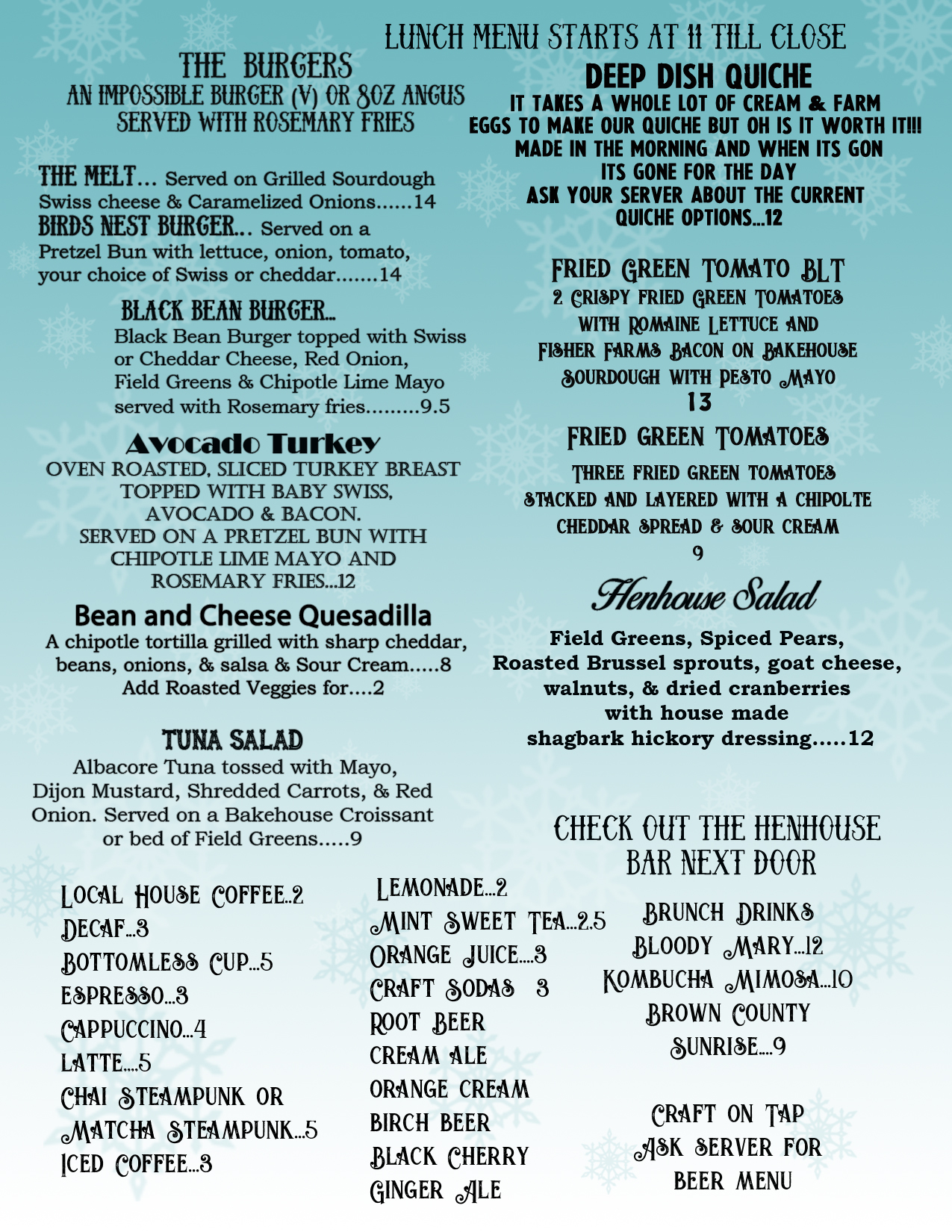 Cafe in Nashville Birds nest cafe